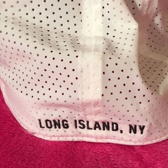 Black and White Curved Brim Hat with Embroidered Logo - Picture 11 of 14